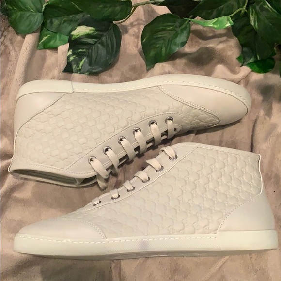 ❌TRADED❌ Gucci Guccissima Leather Hi-Top Sneaker - Picture 8 of 16